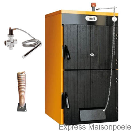 Chaudière Bois / Bûches FERROLI SFL 4 – Image 4