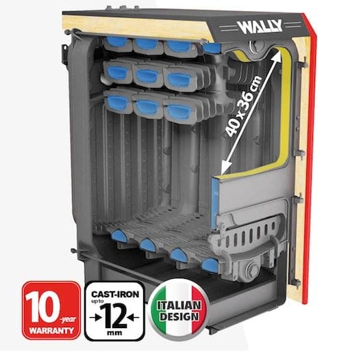 Chaudière bois Klimosz Wally S 6 – Image 3