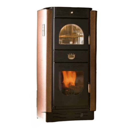 Chaudière bois pour chauffage central avec ECS + four Ramata Clementi