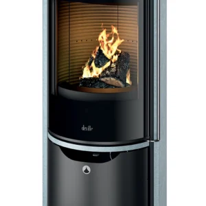 Poêle à bois – EGUZKI SERPENTINE – Deville