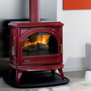 Poêle à bois LE CARVIN émaillé – GODIN