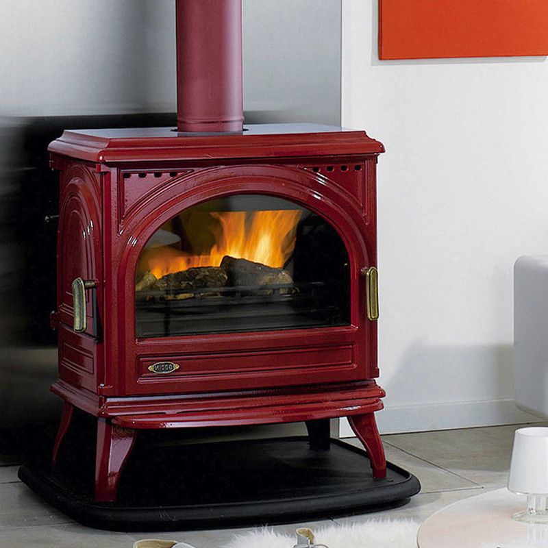 Poêle à bois LE CARVIN émaillé – GODIN