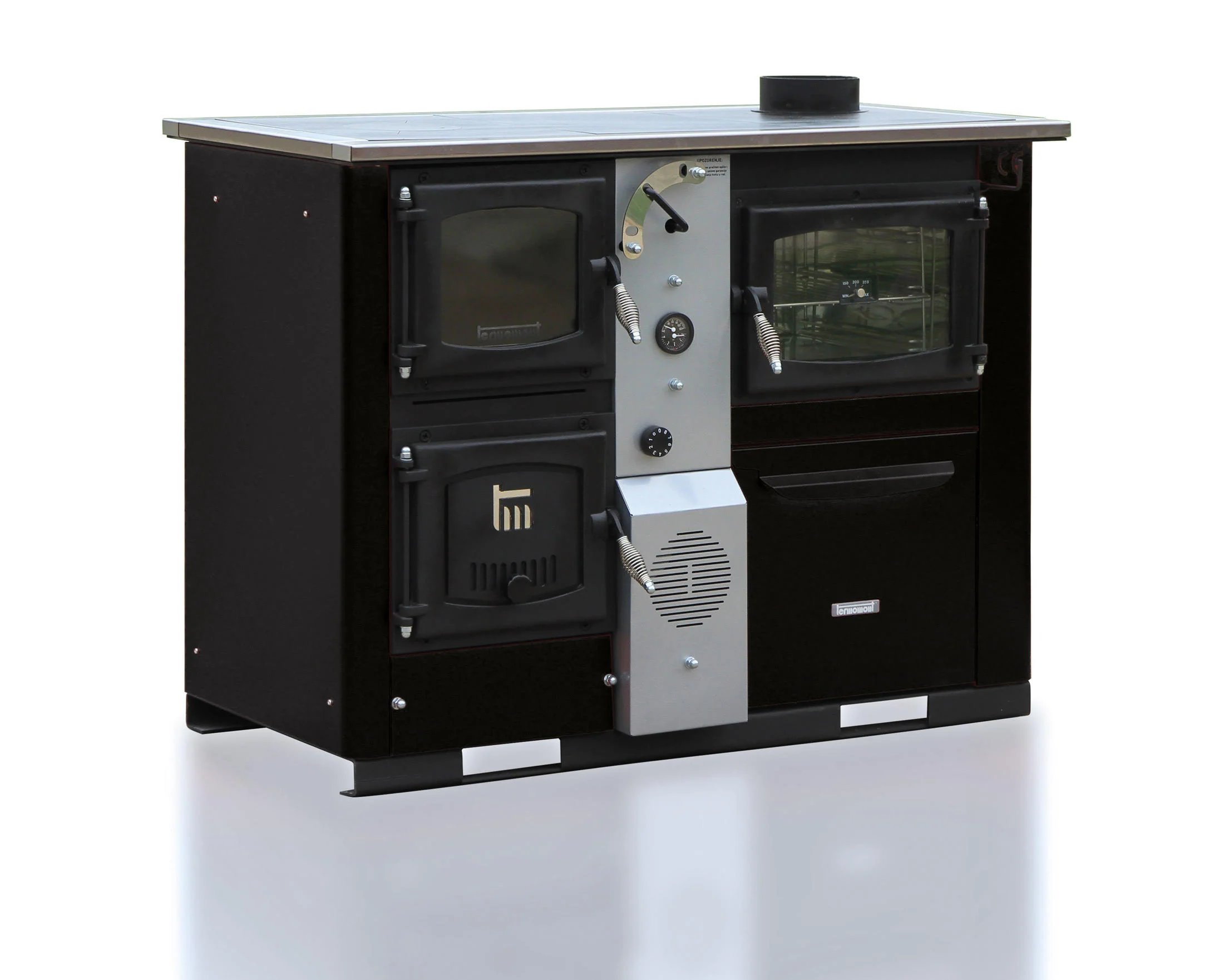 Cuisinière à bois + bouilleur Temy Plus P 25 – Image 2