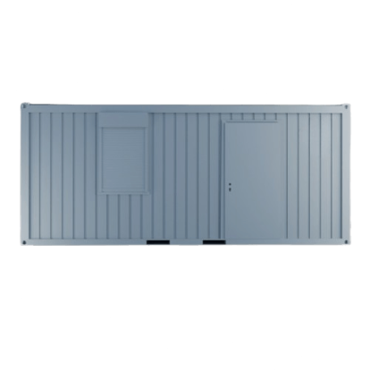 Bureau modulaire 20 pieds monté (1 porte, 1 fenêtre, isolation PU)