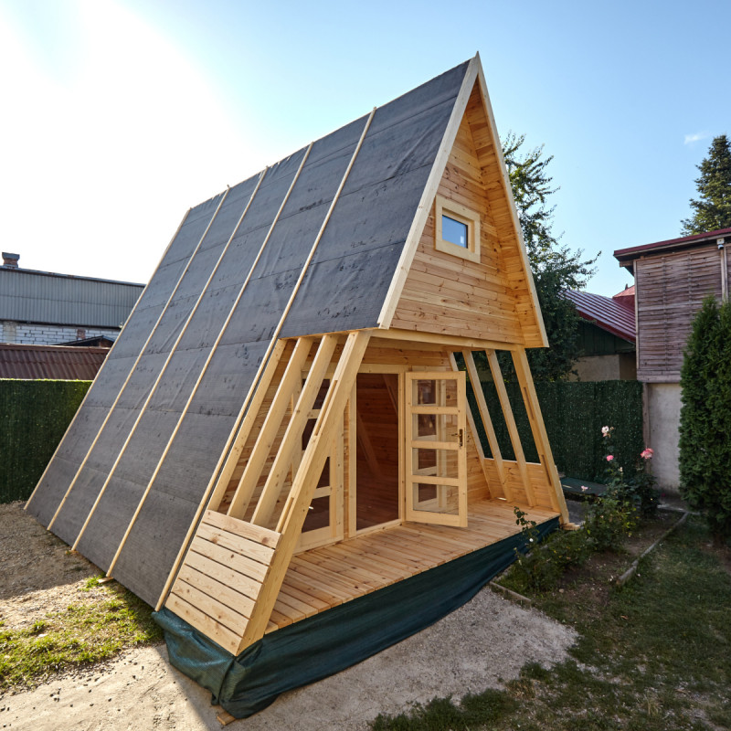 Maison de jardin en bois 18m² surface habitable – Image 14