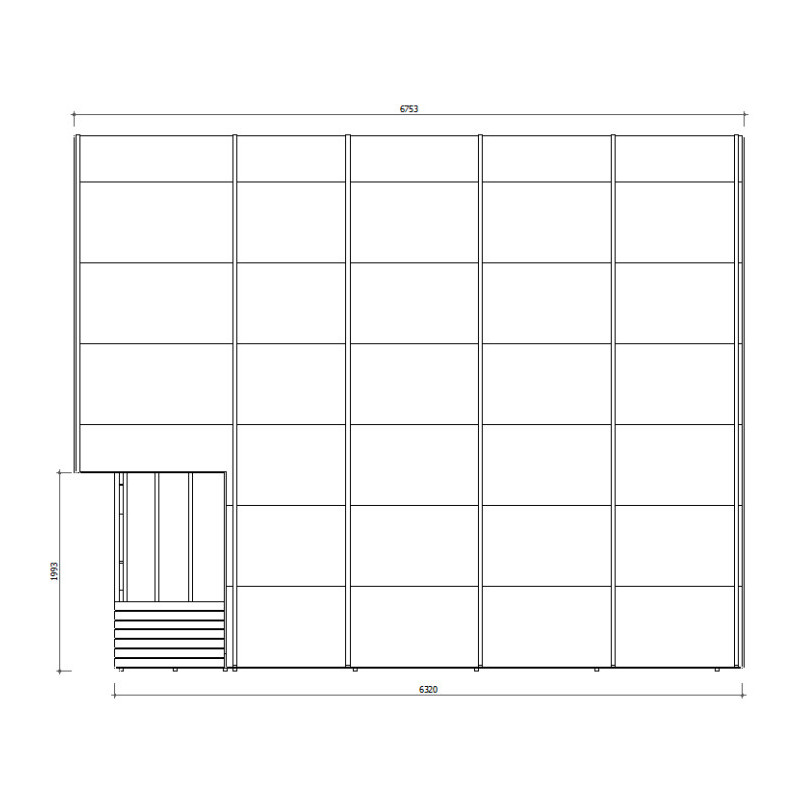 Maison de jardin en bois 18m² surface habitable – Image 20
