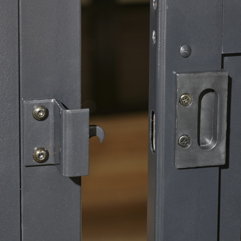 Pavillon adossé Charlestone 309x502cm en aluminium et acier galvanisé – Image 6