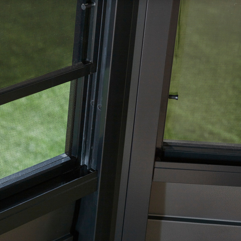 Pavillon Charlestone 384x384cm en aluminium et acier galvanisé – SOJAG – Image 9