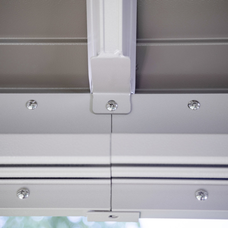 Pavillon Striano 362x427cm en aluminium et acier galvanisé avec moustiquaires – SOJAG – Image 15