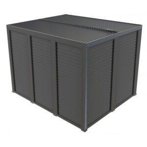 pergola-bioclimatique-alu-anthracite-1080m-toit-avec-lames-alu-ventelles-cote-3m-5-panneaux-moucharabieh-brita