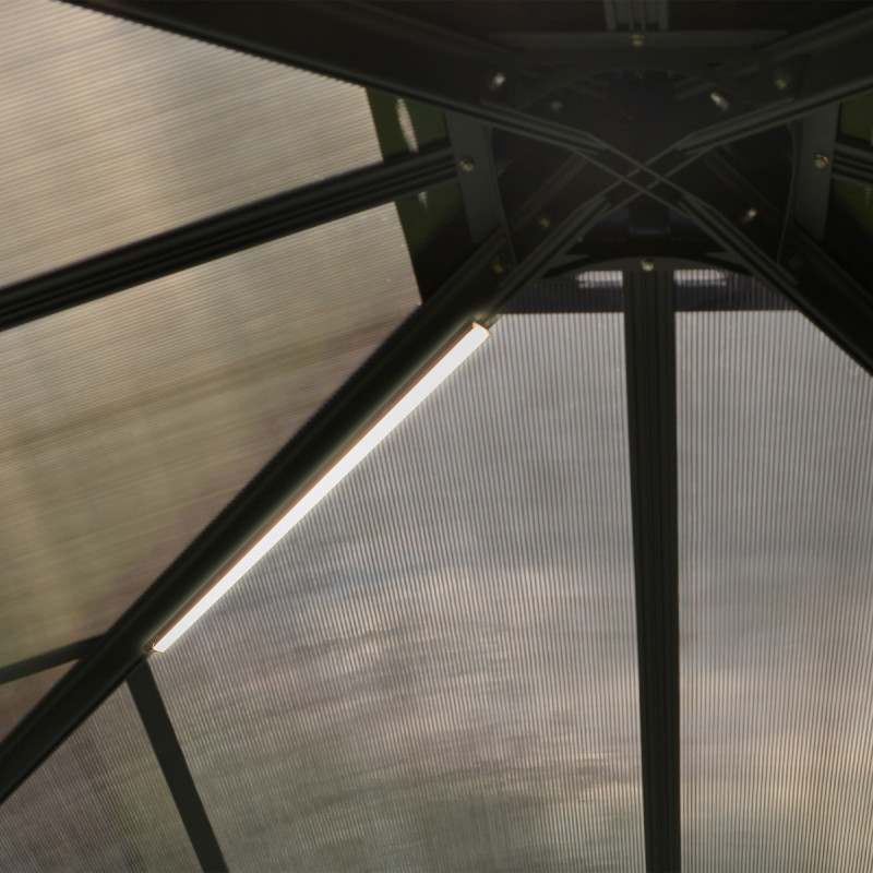 pergola-bioclimatique-aluminium-anthracite-1080m-toit-avec-lames-ovales-5-panneaux-moucharabieh-gris-pour-cote-360m-habrita …. – Image 6