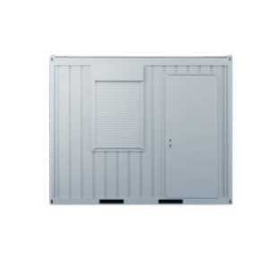 Bureau modulaire 10 pieds (1 porte, 1 fenêtre, isolation PU)