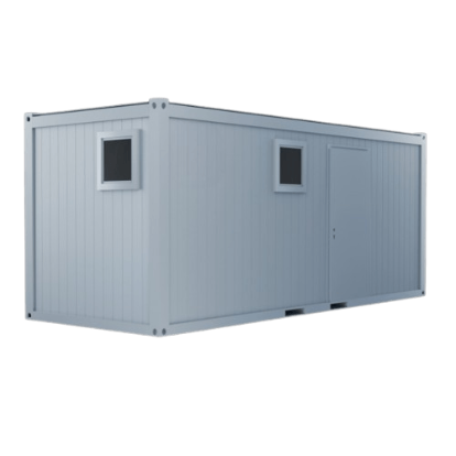 Bloc sanitaire 20 pieds (2 WC, 2 douches, 2 lavabos)