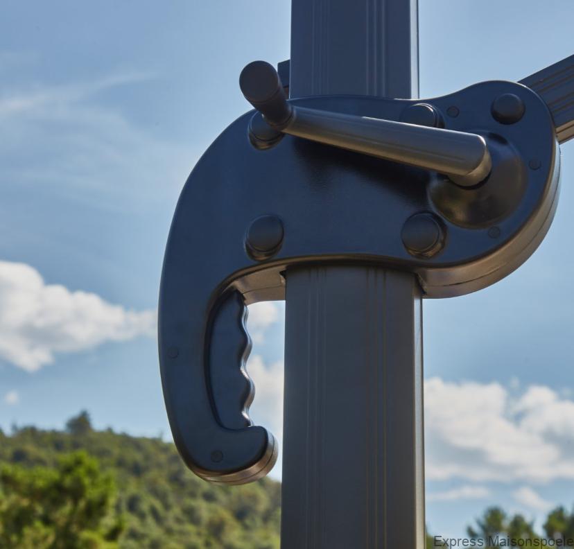 Set parasol deporté, carré, MILAN – Image 4