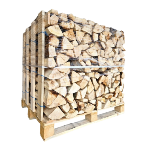 Bois pour poêle de masse étuvé 25 cm – 1,9 stère sur palette
